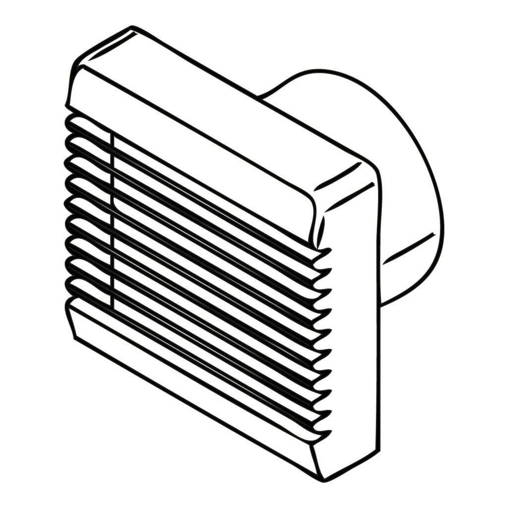 Illustration du produit: Ventilateur électrique, débit 260 m³/h