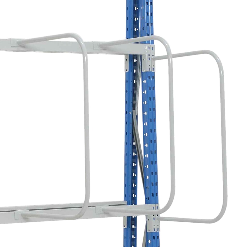 Arceau vertical de séparation pour rayonnage vertical ManOrga, extrémité droite Illustration du produit: Arceau vertical de séparation pour rayonnage vertical ManOrga, extrémité droite