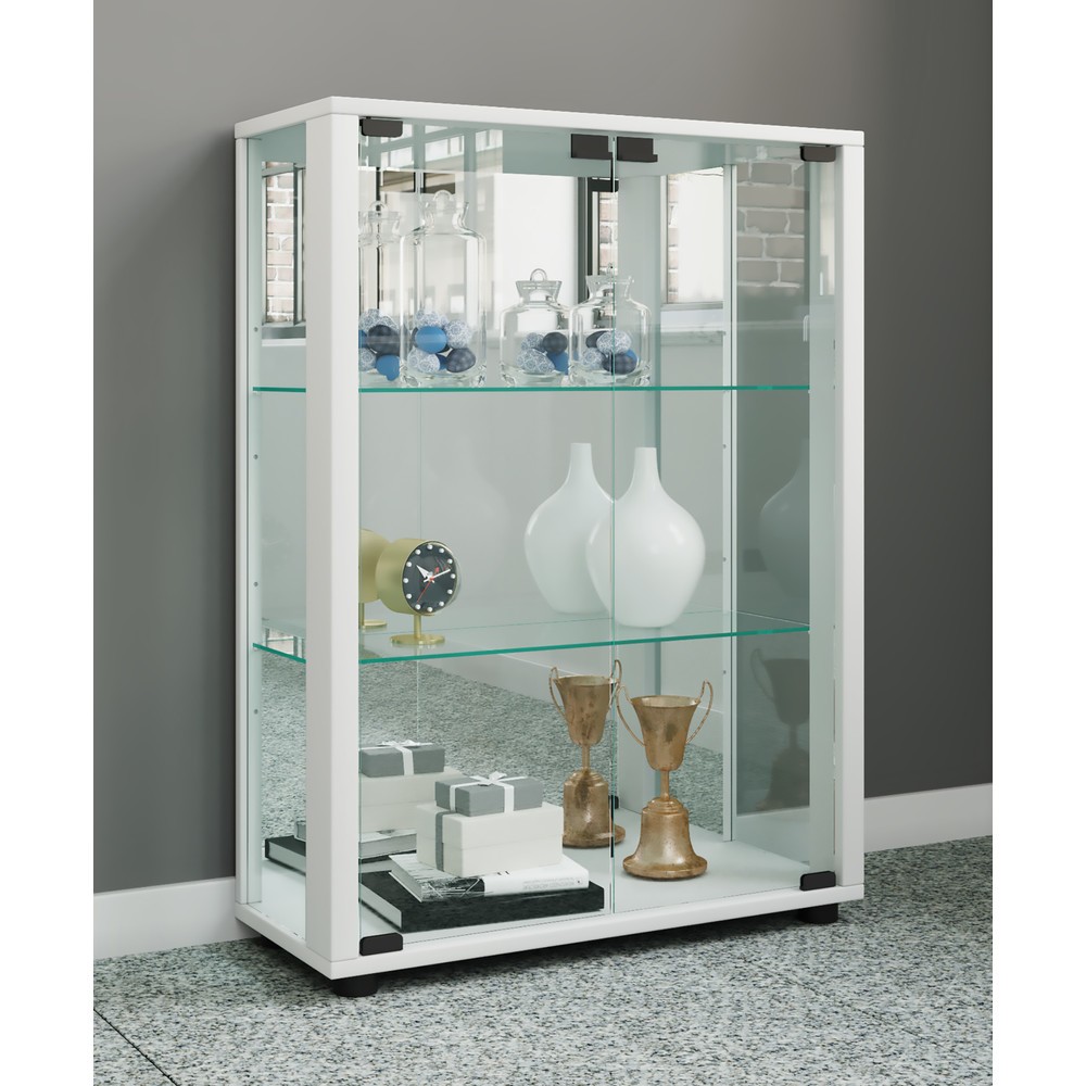 Numéro de l'image du produit 3: Vitrine Sintalo avec miroir, blanc