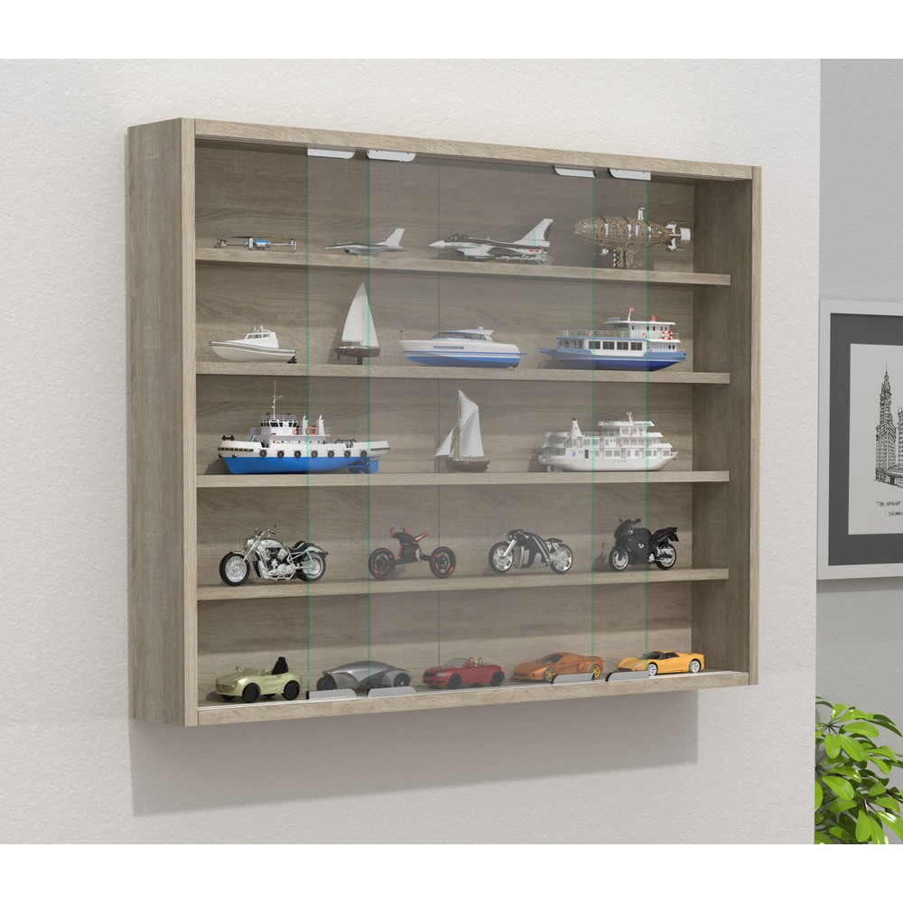 Numéro de l'image du produit 2: Vitrine murale Agisa L, chêne Sonoma