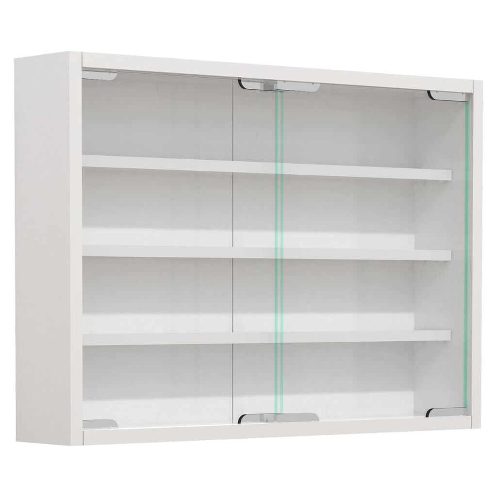 Vitrine murale VCM Agisa M, blanche N° de l'image du produit 5 : Vitrine murale VCM Agisa M, blanche