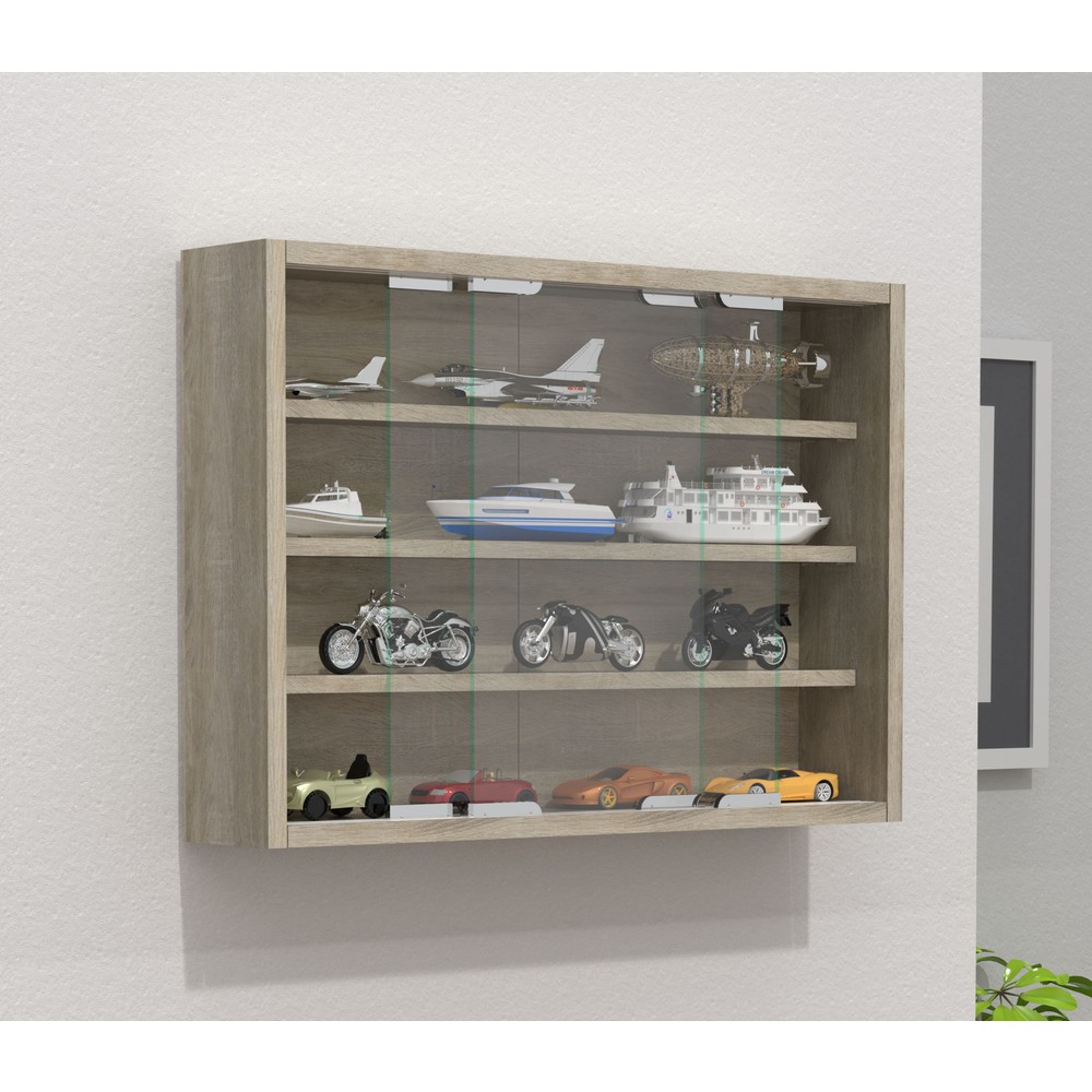 Numéro de l'image du produit 2: Vitrine murale Agisa M, chêne Sonoma