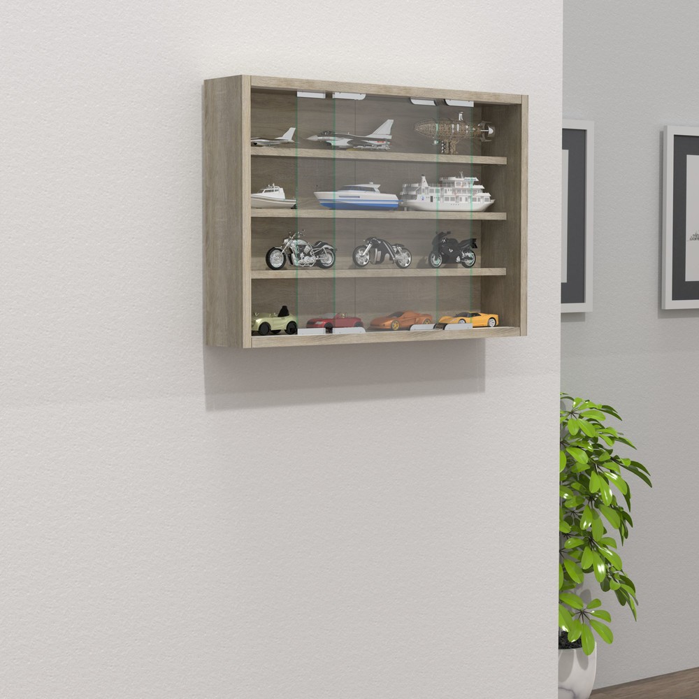 Numéro de l'image du produit 3: Vitrine murale Agisa M, chêne Sonoma