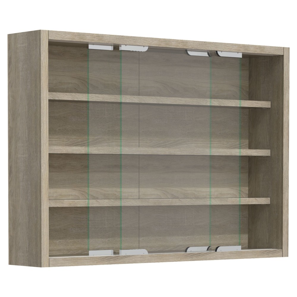 Numéro de l'image du produit 4: Vitrine murale Agisa M, chêne Sonoma