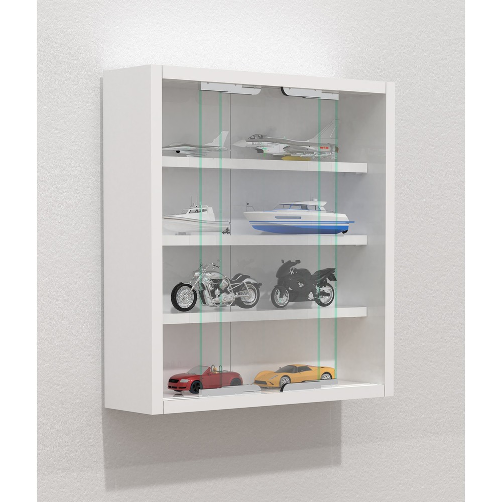 N° de l'image du produit 2 : Vitrine murale VCM Agisa S, blanche
