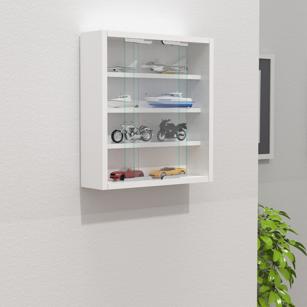 Vitrine murale VCM Agisa S, blanche N° de l'image du produit 3 : Vitrine murale VCM Agisa S, blanche