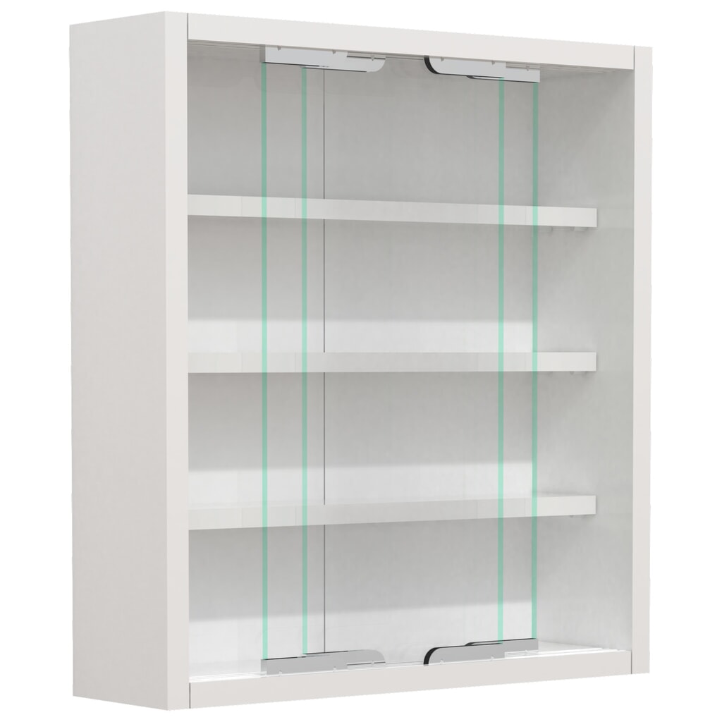 Vitrine murale VCM Agisa S, blanche N° de l'image du produit 4 : Vitrine murale VCM Agisa S, blanche