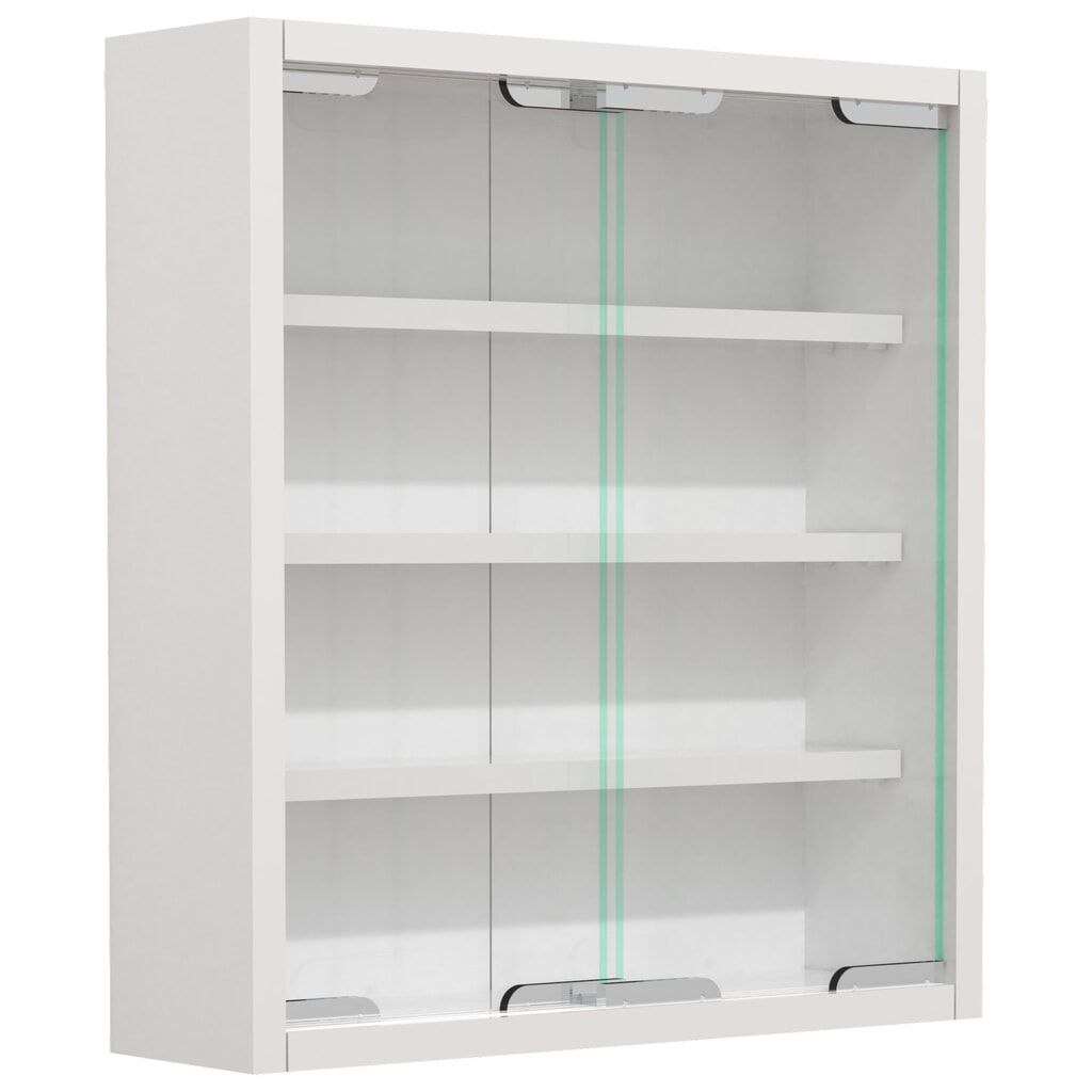 Vitrine murale VCM Agisa S, blanche N° de l'image du produit 5 : Vitrine murale VCM Agisa S, blanche