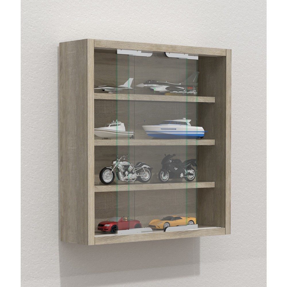 N° de l'image du produit 2 : Vitrine murale Agisa S, chêne Sonoma