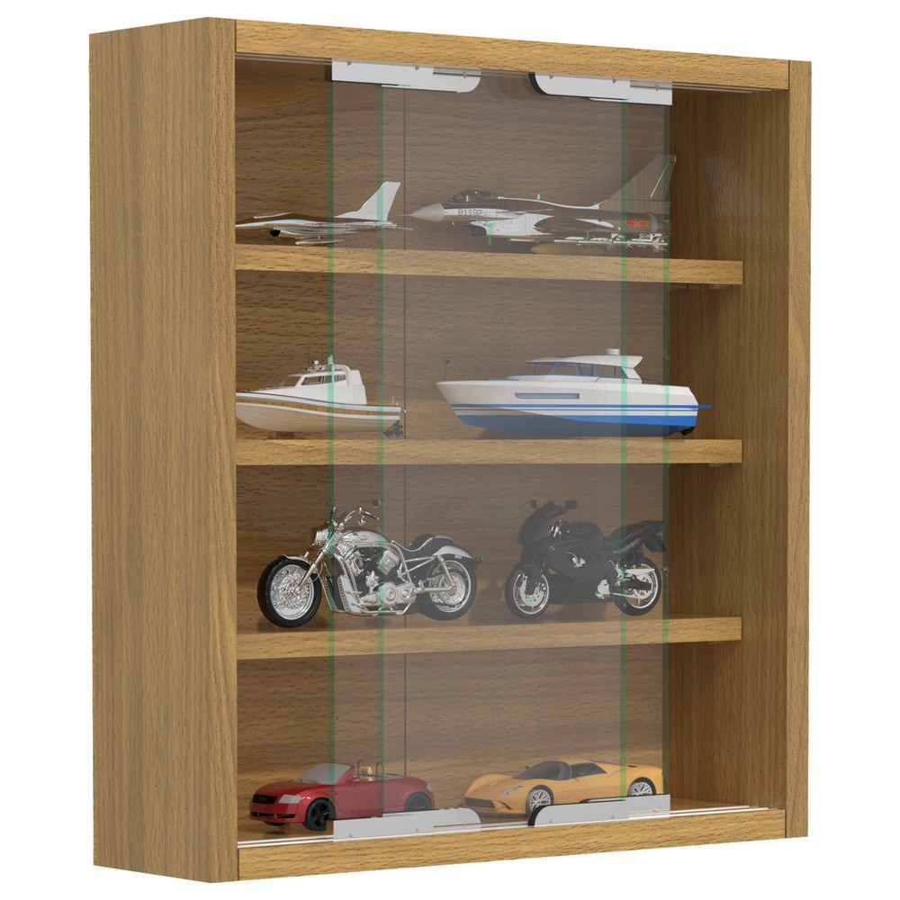 Numéro de l'image du produit 1: Vitrine murale Agisa S, hêtre