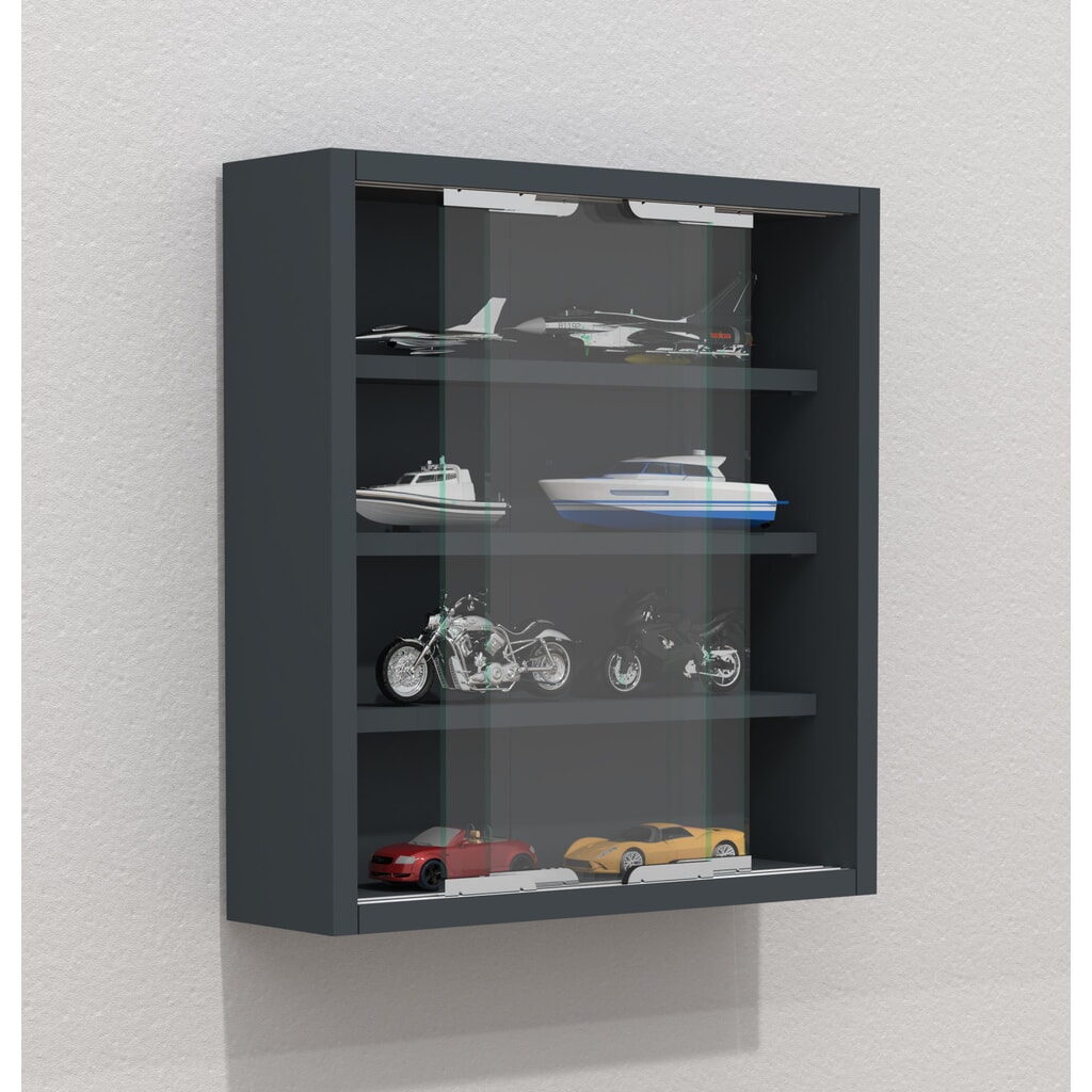 N° de l'image du produit 2 : Vitrine murale VCM Agisa S, anthracite