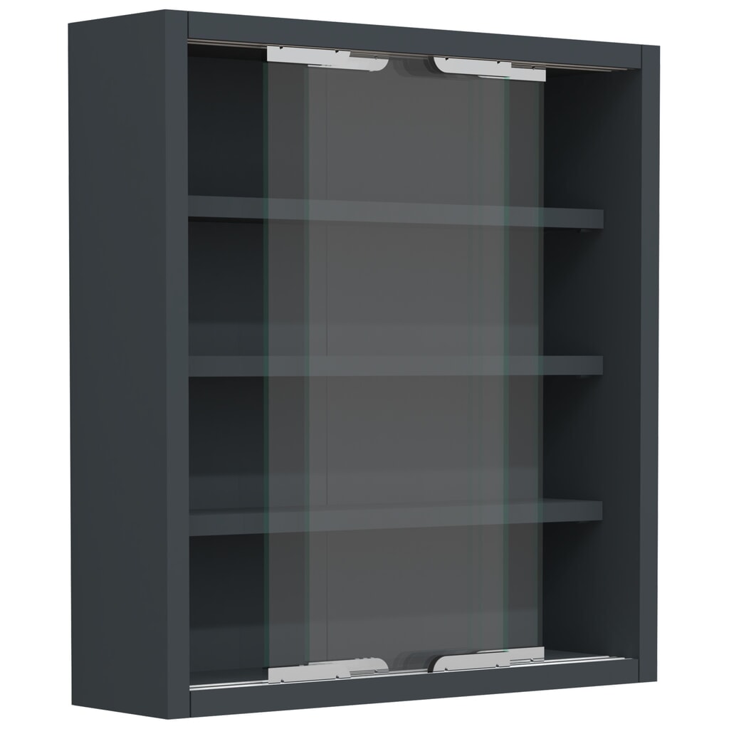 N° de l'image du produit 4 : Vitrine murale VCM Agisa S, anthracite