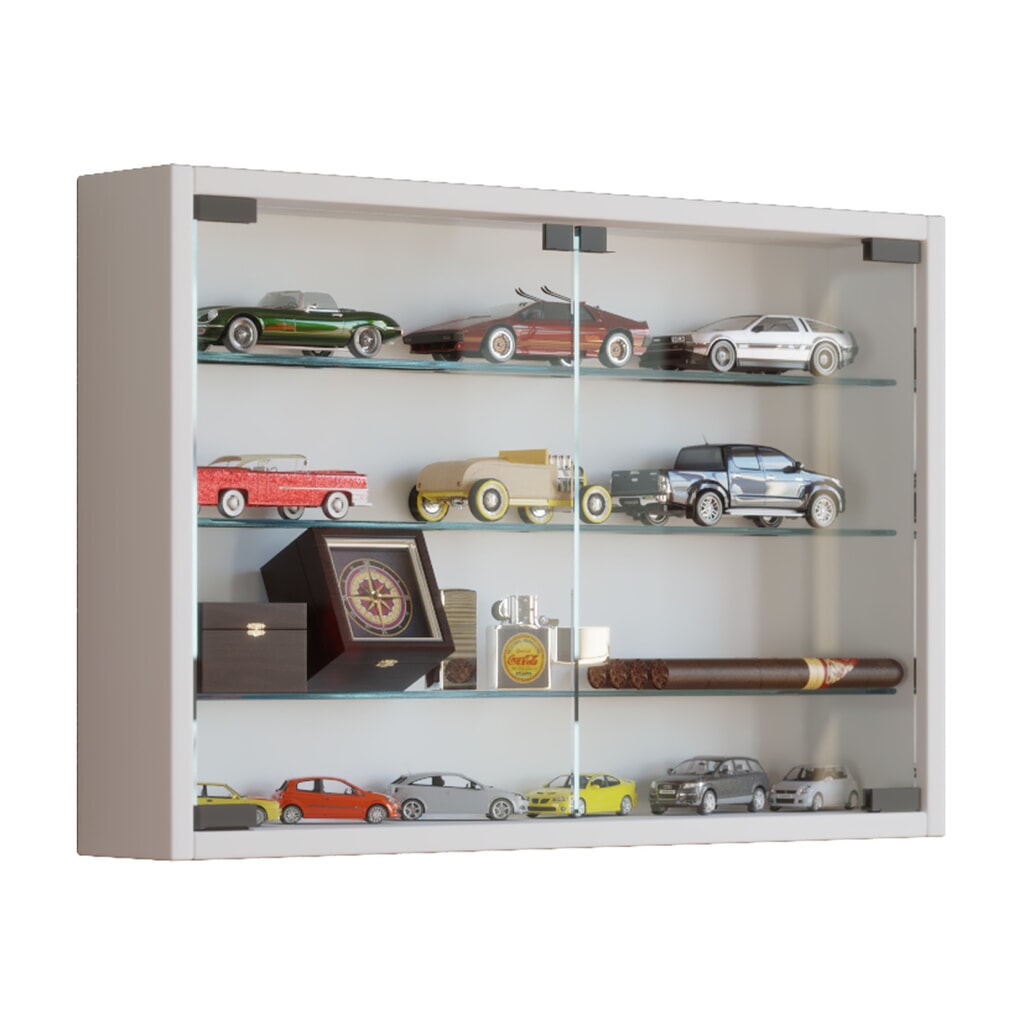 Illustration du produit: Vitrine murale VCM Mandosa M, blanche