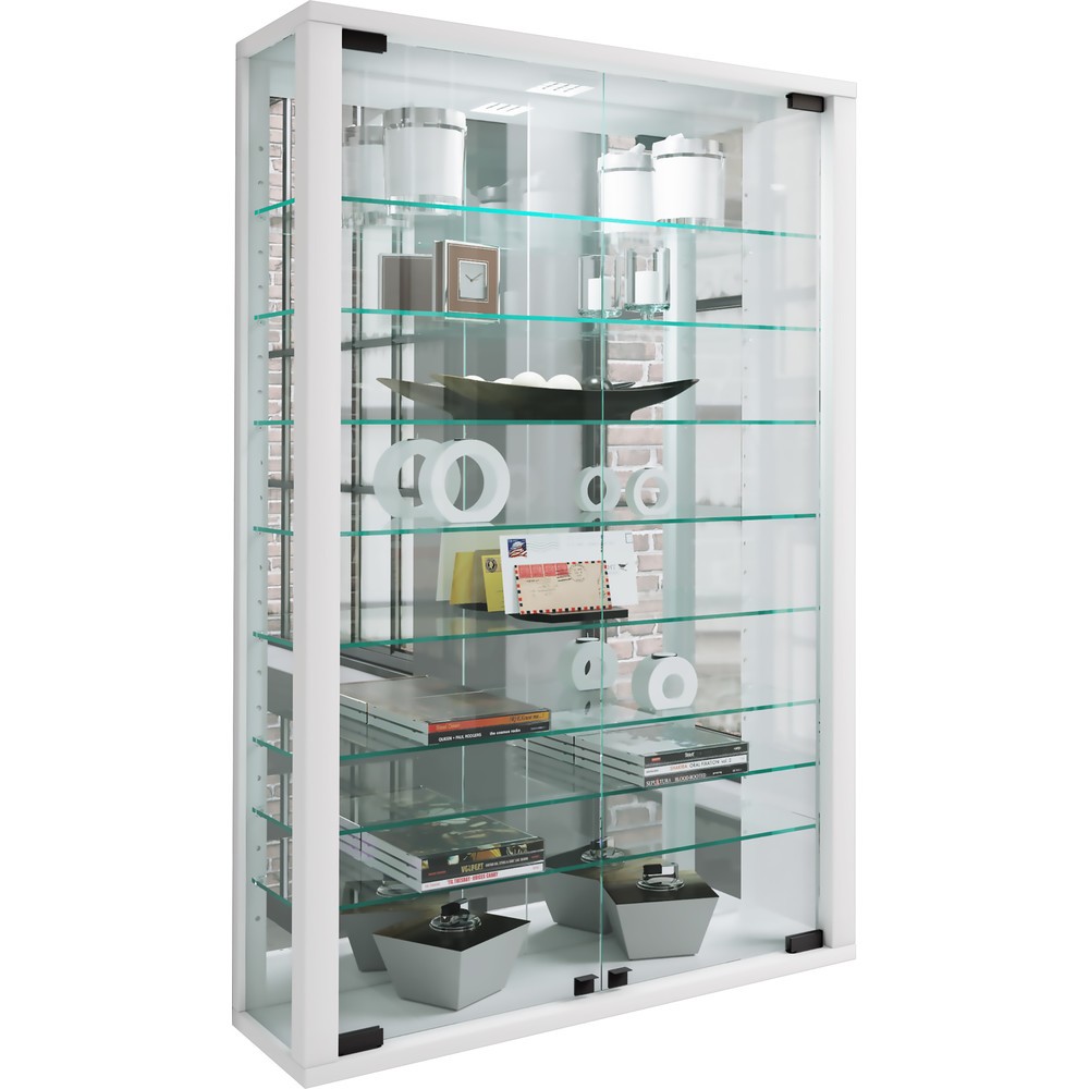 Numéro de l'image du produit 5: Vitrine murale Vitrosa Mini avec miroir, blanc