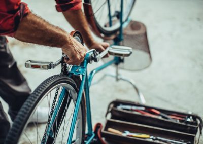 Les outils de réparation pour vélos