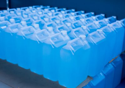 Désinfectants : stockage, durée de conservation et élimination
