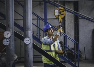 Vérification et contrôle des appareils de levage et systèmes de grues