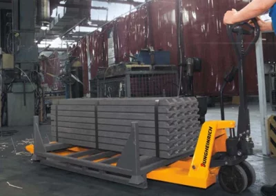 L’utilisation d’un transpalette : éviter les accidents du travail