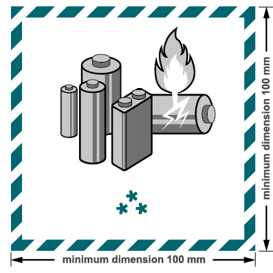 Étiqueter correctement les batteries lithium-ion pour le transport.