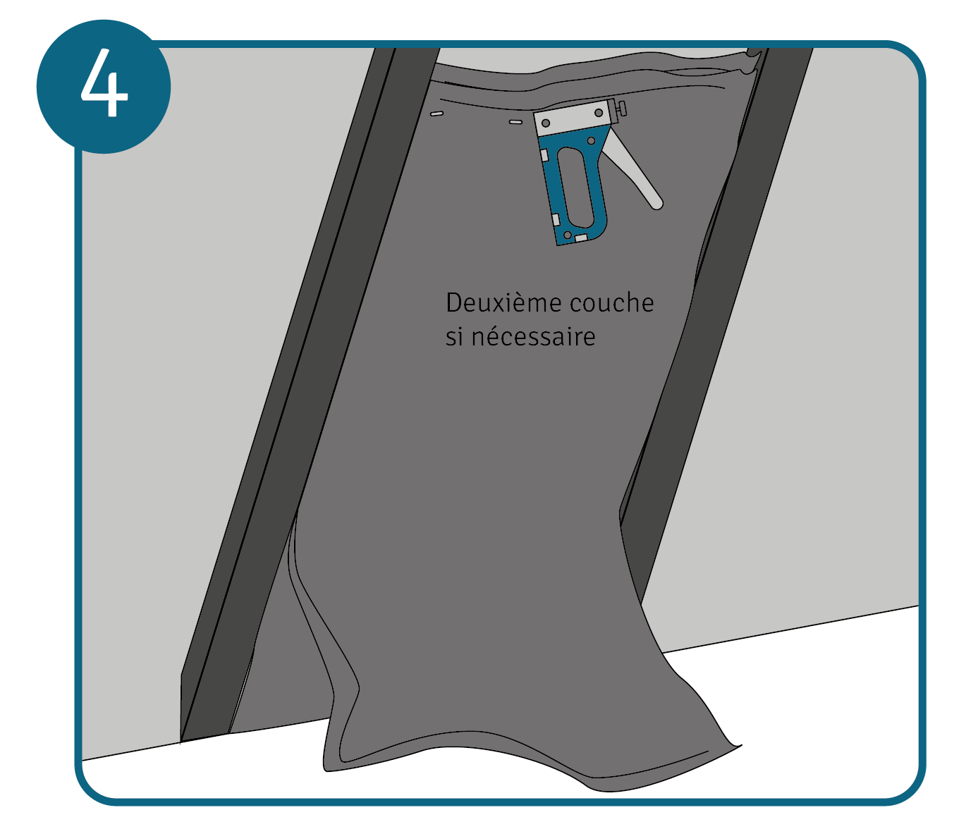 Etape 4 : appliquer une deuxième couche, si besoin