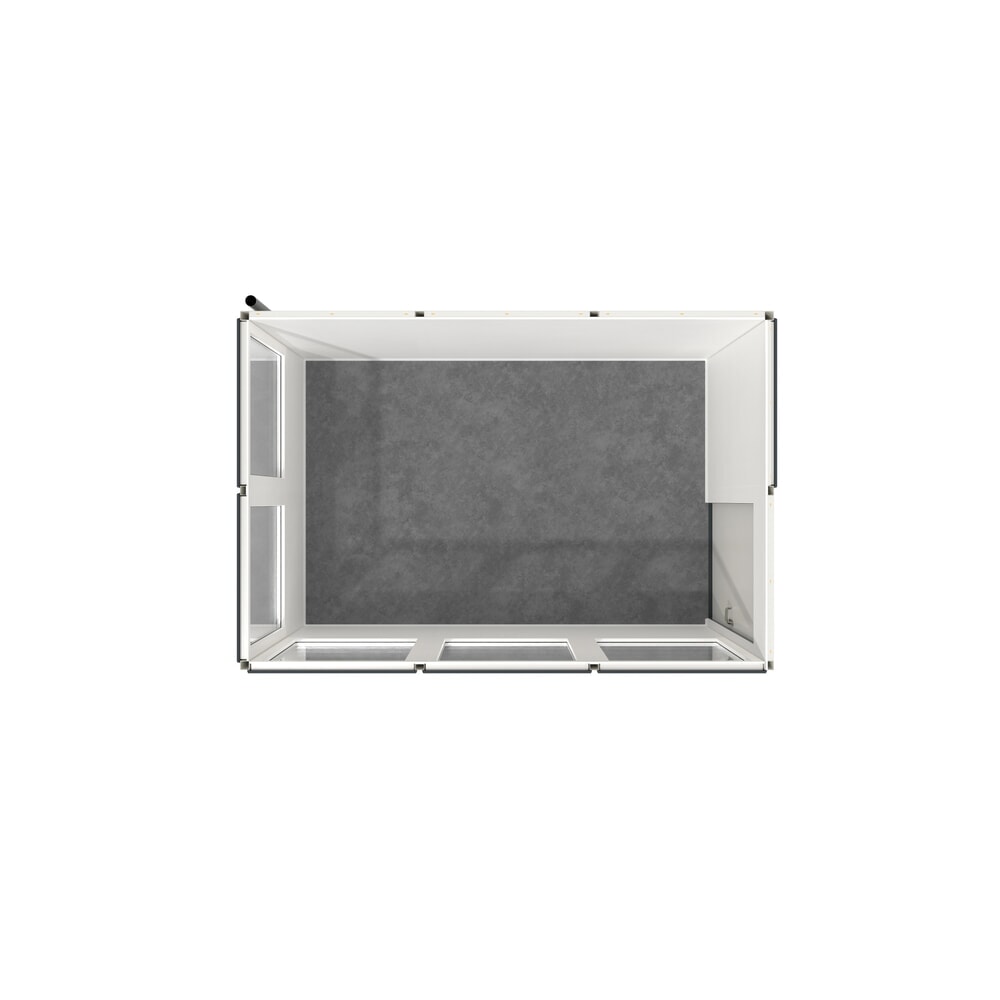 Numéro de l'image du produit 2: Système d'aménagement wsm® MULTIROOM pour l'extérieur, surface au sol 8,00 m², entièrement monté