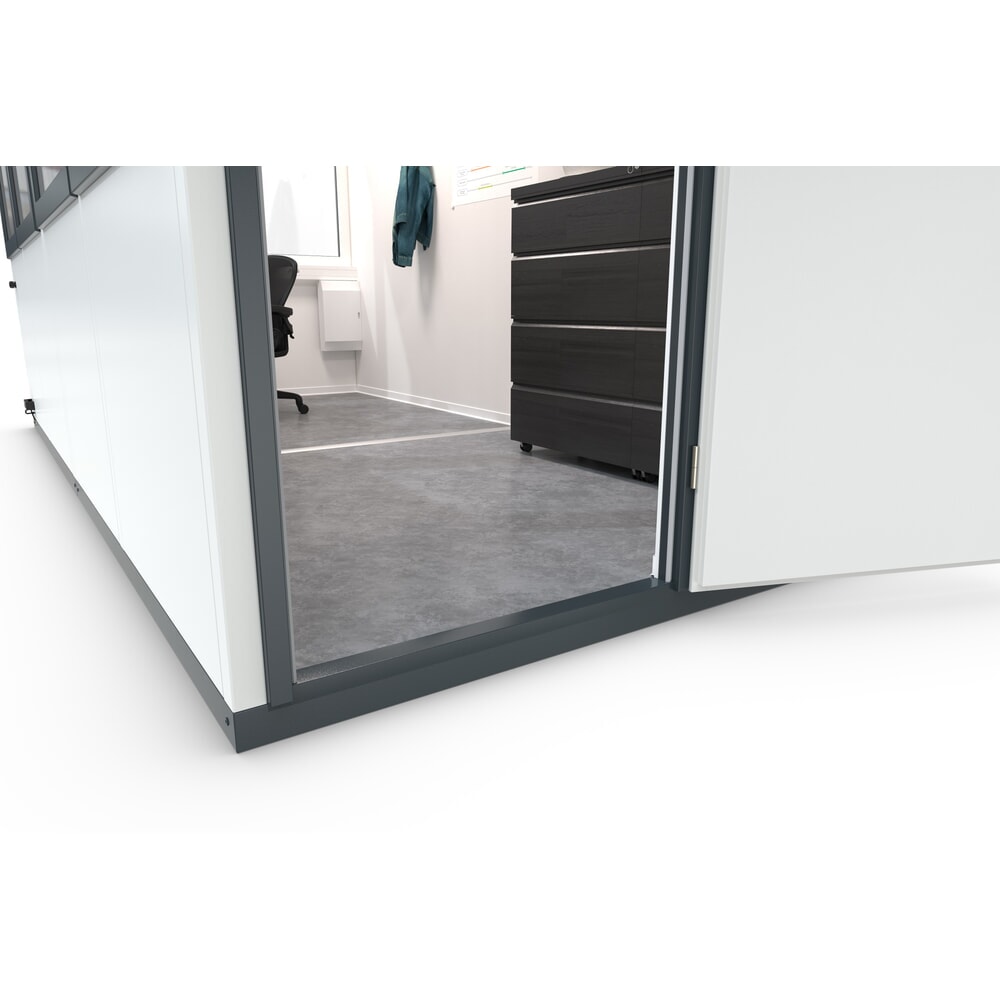 Numéro de l'image du produit 2: Système d'aménagement wsm® MULTIROOM pour l'extérieur, surface au sol 5,47 m², entièrement monté