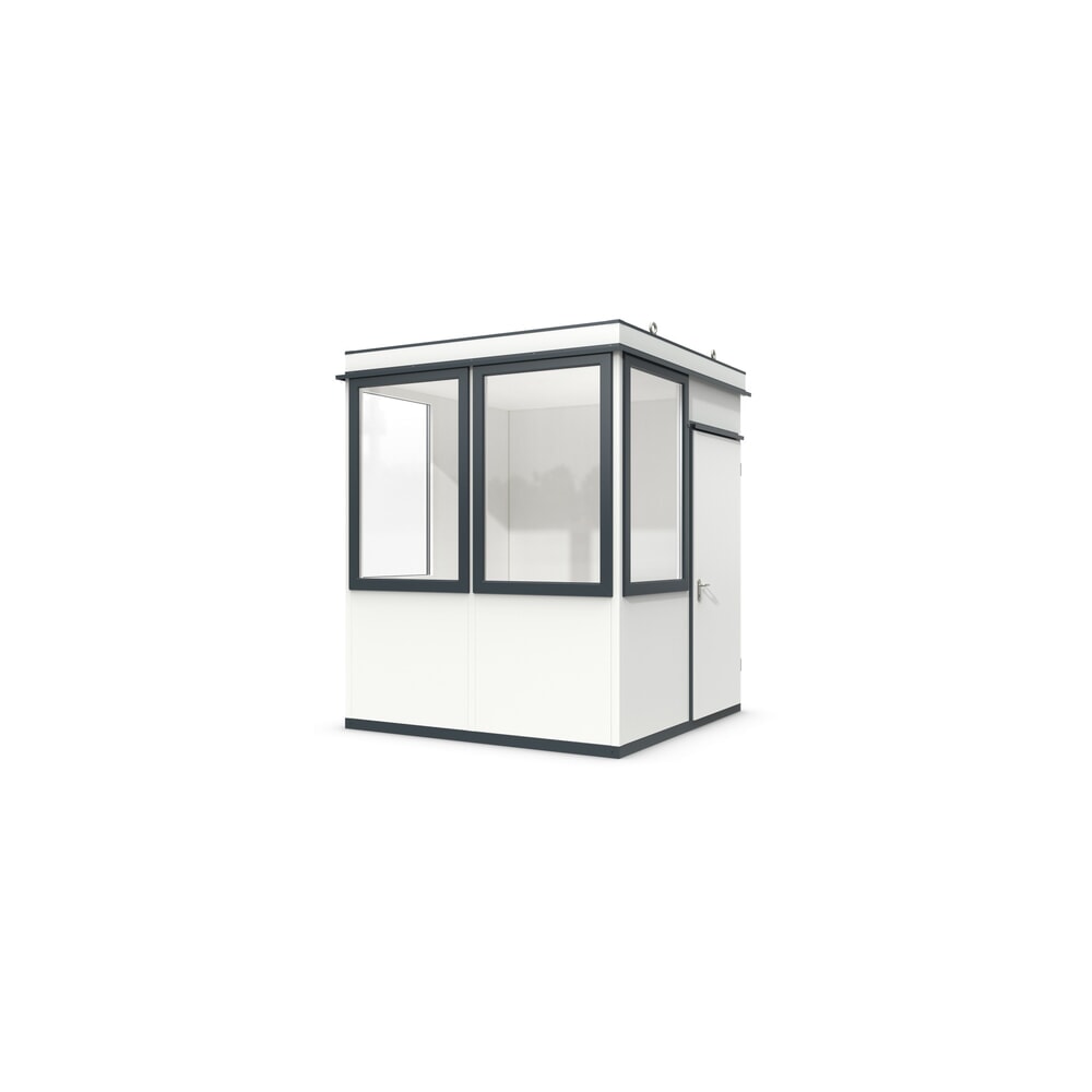 Numéro de l'image du produit 1: Système d'aménagement wsm® MULTIROOM pour l'extérieur, surface au sol 5,47 m², entièrement monté